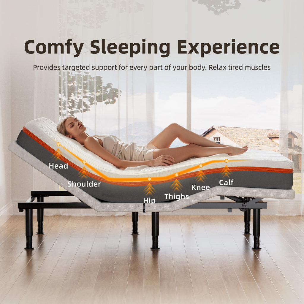 Adjustable Bed Frame Mattress