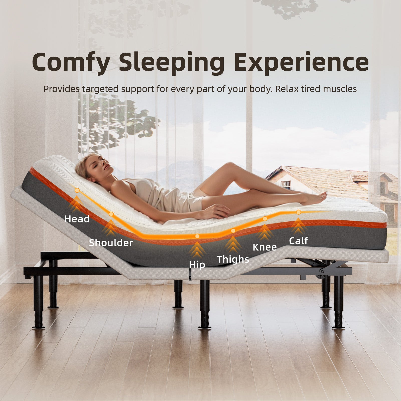 Adjustable Bed Frame Mattress